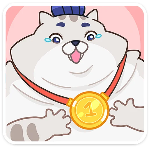 🥇 Стикер «Коцумо» для Telegram