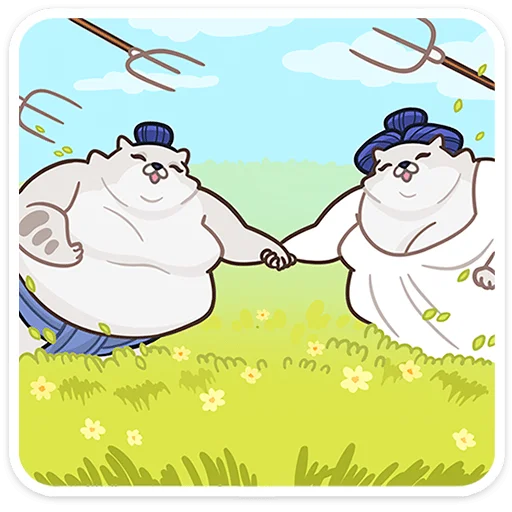 🤩 Стикер «Коцумо» для Telegram