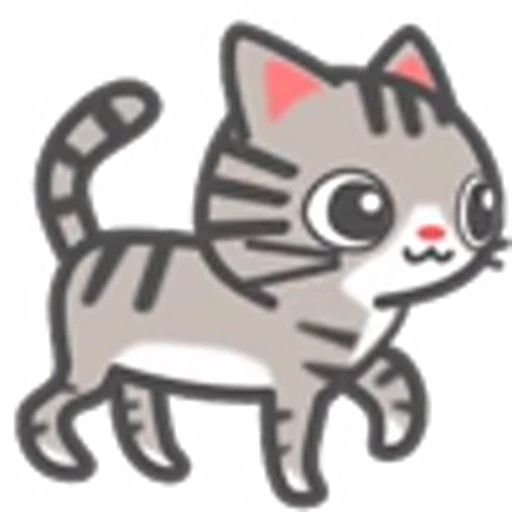 Эмодзи Котенок для Telegram — скачать