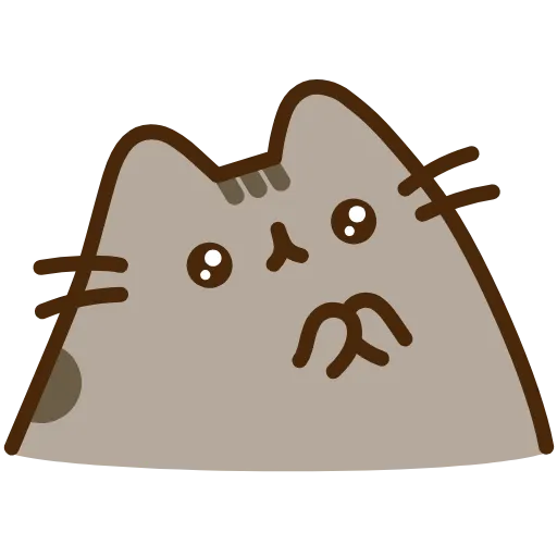 🥺 Стикер «Кот Пушин» для Telegram