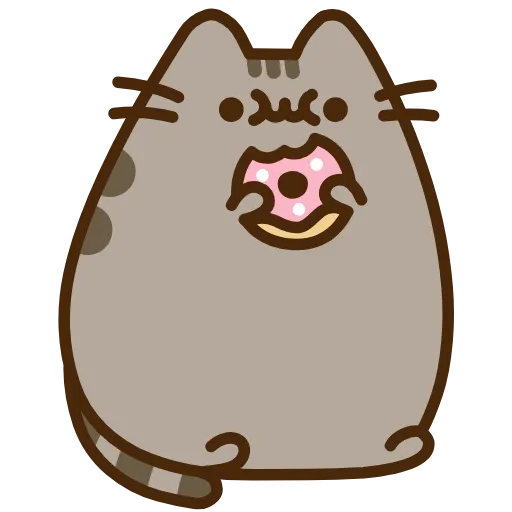 🍩 Стикер «Кот Пушин» для Telegram
