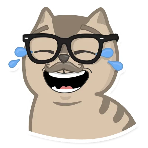 😔 Стикер «Smartypants» для Telegram