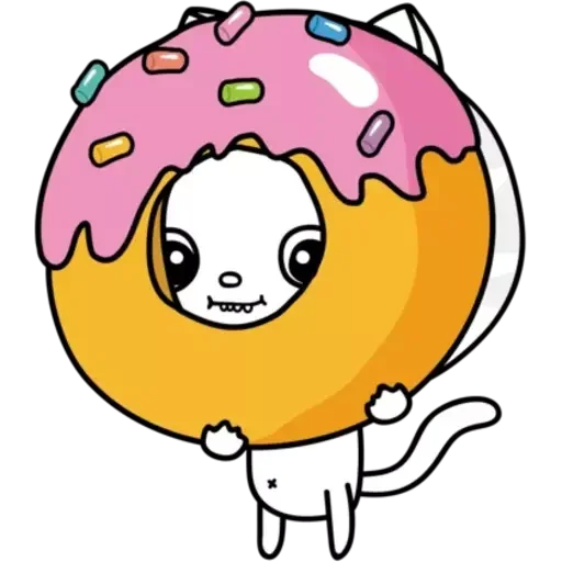 🍩 Стикер «Котусь» для Telegram