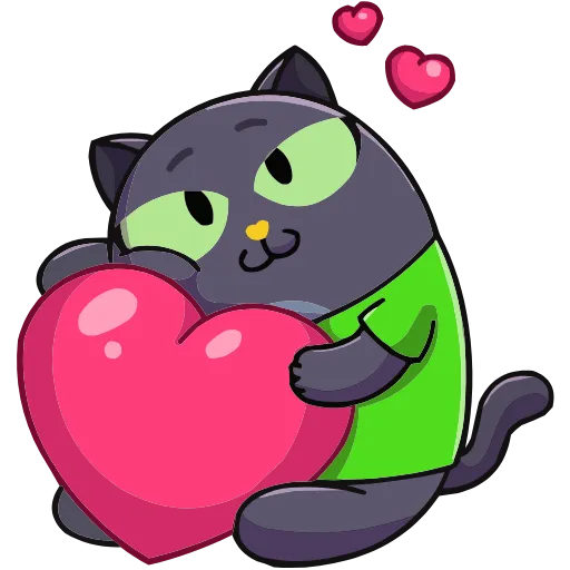 🤩 Эмодзи «Это Кот» для Telegram