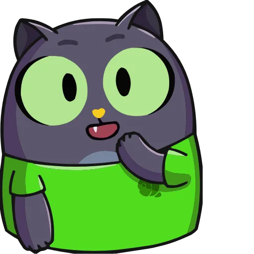 🤩 Эмодзи «Это Кот» для Telegram