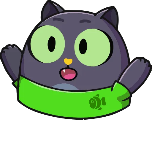 🤩 Эмодзи «Это Кот» для Telegram