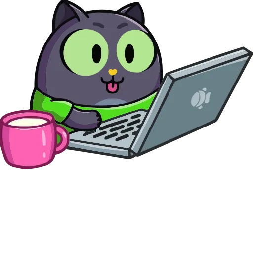 Эмодзи Это Кот для Telegram — скачать