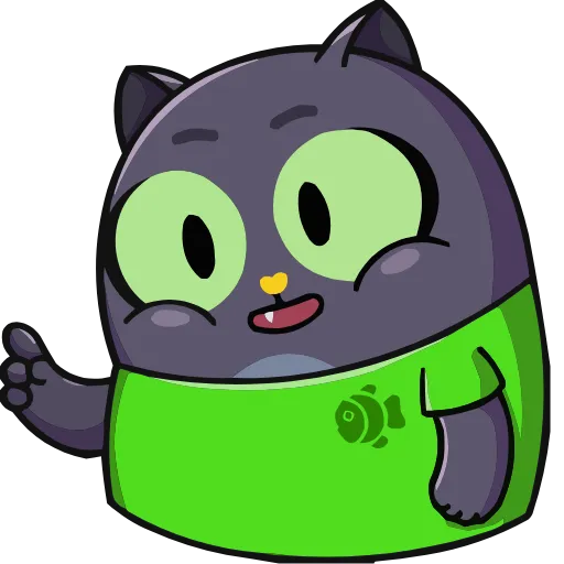 🤩 Эмодзи «Это Кот» для Telegram
