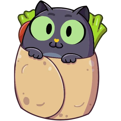 🤩 Эмодзи «Это Кот» для Telegram