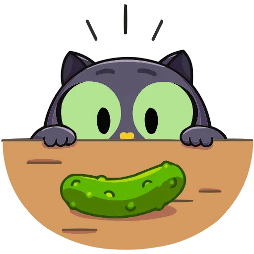 🤩 Эмодзи «Это Кот» для Telegram