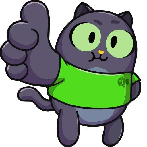 🤩 Эмодзи «Это Кот» для Telegram