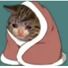 😔 Эмодзи «👀 коты» для Telegram