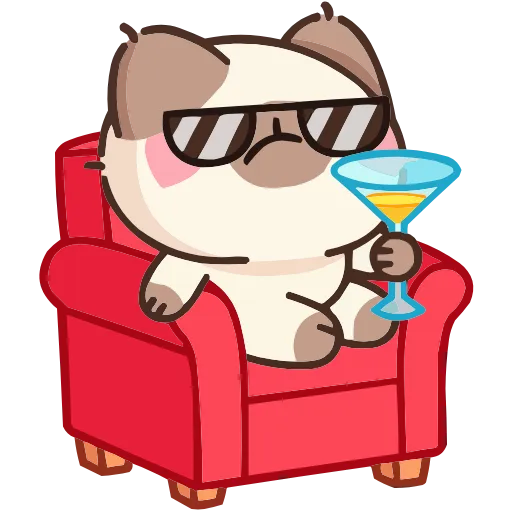 🤩 Эмодзи «Котя» для Telegram