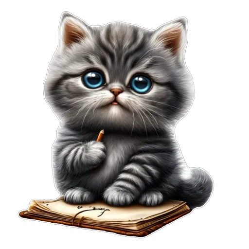 📄 Стикер «Котенок» для Telegram