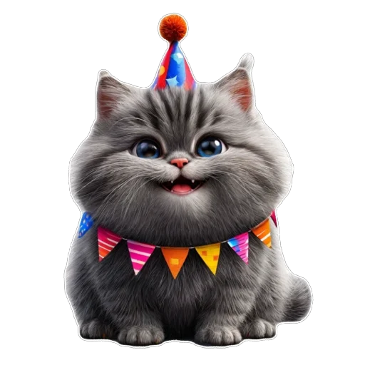 🎉 Стикер «Котенок» для Telegram