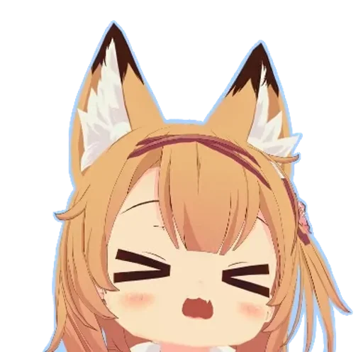 😍 Стикер «Koume VRCh» для Telegram