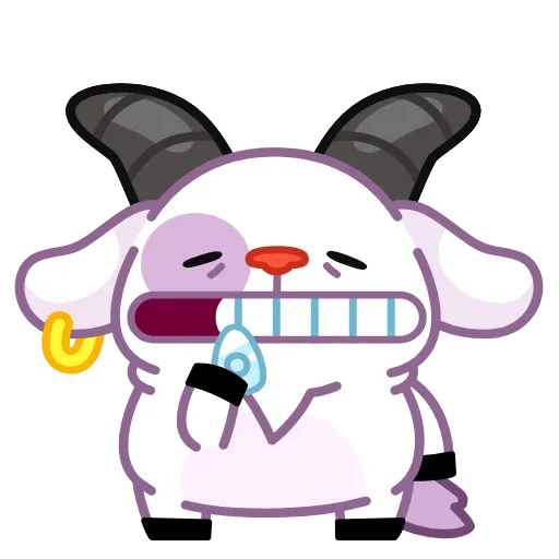 🤩 Стикер «Козёл» для Telegram