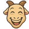 🤣 Эмодзи «Козел» для Telegram