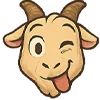 😜 Эмодзи «Козел» для Telegram