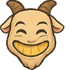 🤑 Эмодзи «Козел» для Telegram