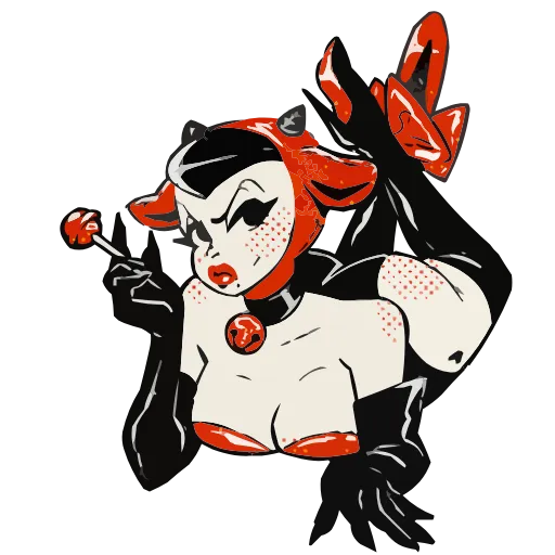 😒 Эмодзи «Набор эмоджи с Козеттой из ВК в качестве» для Telegram