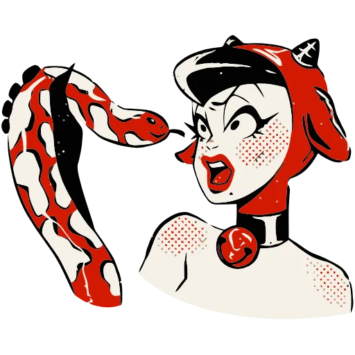 🐍 Эмодзи «Козетта» для Telegram