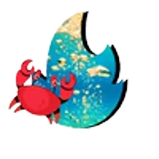 🌟 Эмодзи «Анимированные буквы с крабами» для Telegram