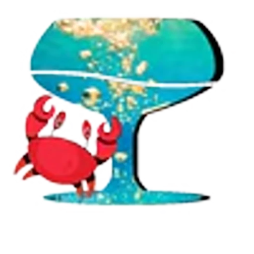 🌟 Эмодзи «Анимированные буквы с крабами» для Telegram
