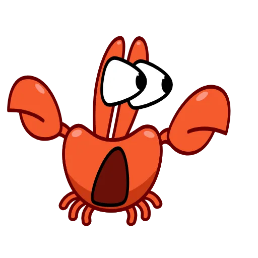 😱 Стикер «Krab» для Telegram