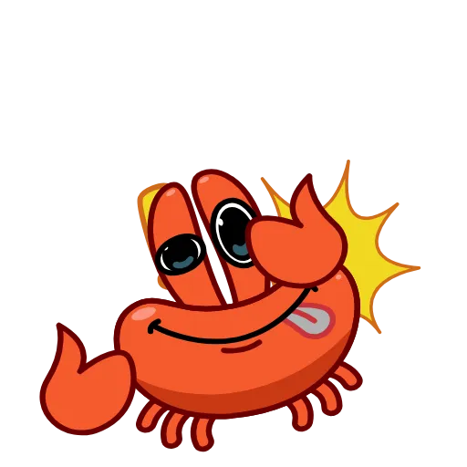👍 Стикер «Krab» для Telegram