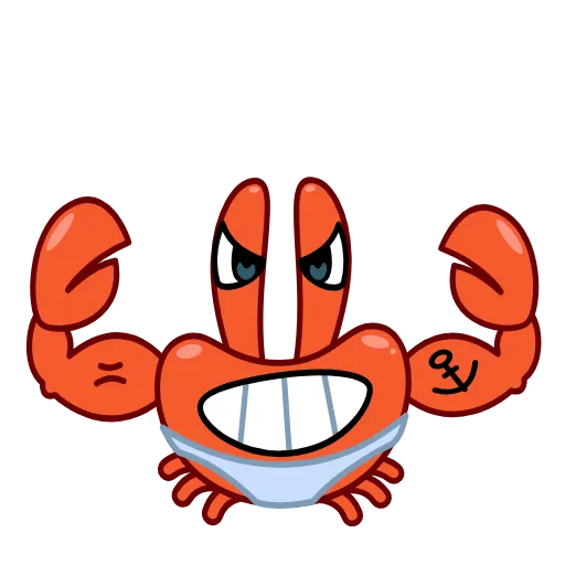 💪 Стикер «Krab» для Telegram