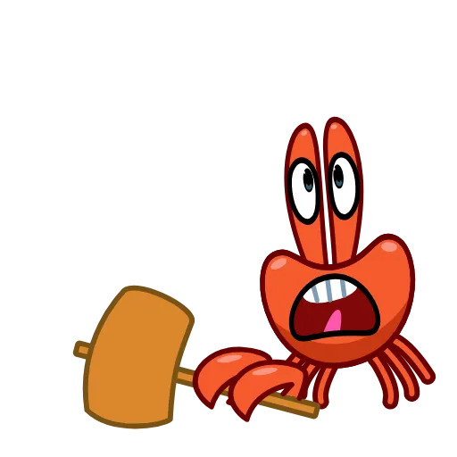 😠 Стикер «Krab» для Telegram