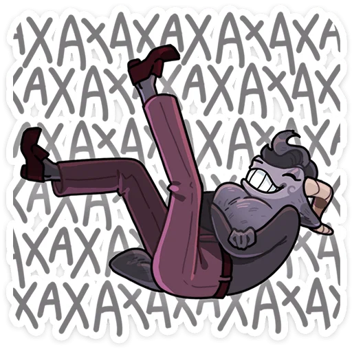 😂 Стикер «Крампус» для Telegram