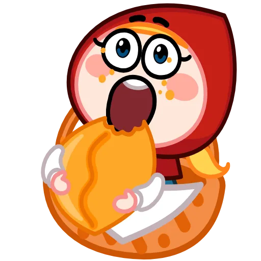 🤩 Эмодзи «Красная Шапка» для Telegram