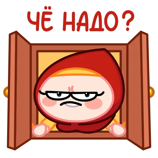 🤩 Эмодзи «Красная Шапка» для Telegram