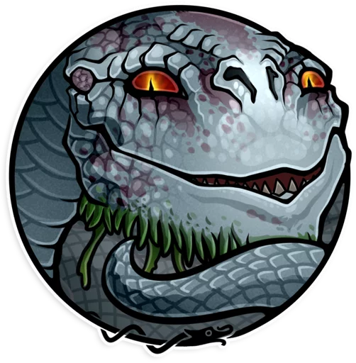 🐍 Стикер «God of War» для Telegram