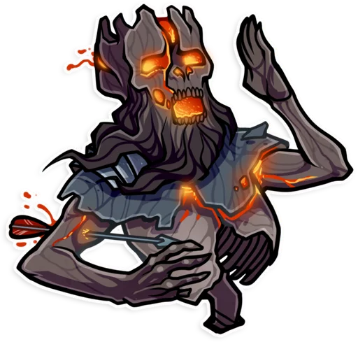😮 Стикер «God of War» для Telegram