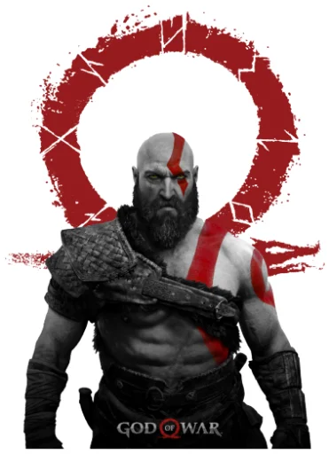 Стикерпак Kratos для Telegram — скачать