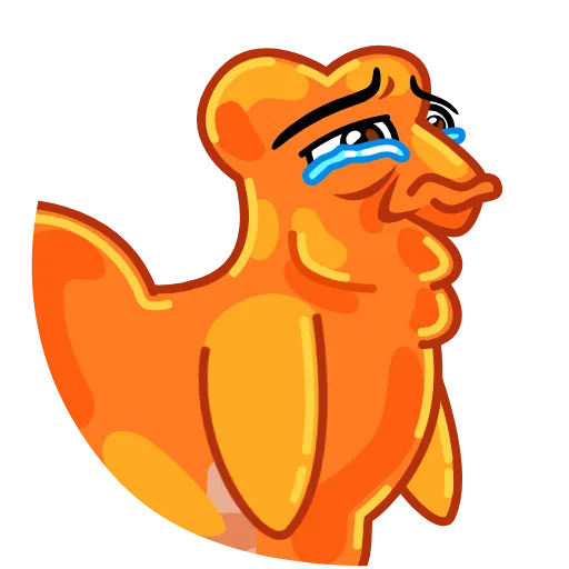 😭 Стикер «Крендель» для Telegram
