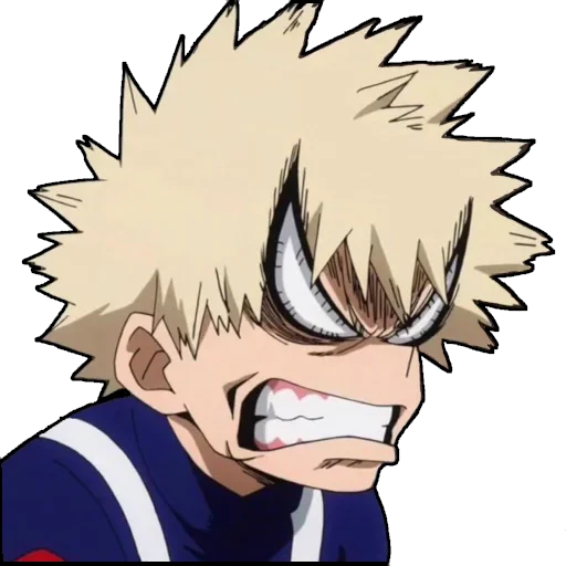 😡 Стикер «Boku no Hero Academia» для Telegram