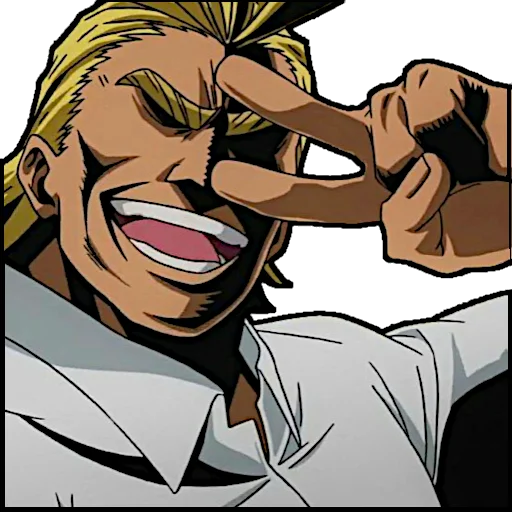 ✌️ Стикер «Boku no Hero Academia» для Telegram