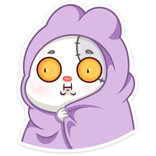 Стикер «Крипи» для Telegram