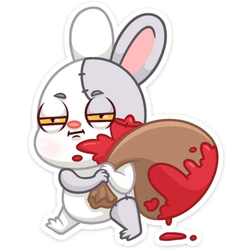 Стикер «Крипи» для Telegram