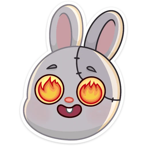 Стикер «Крипи» для Telegram