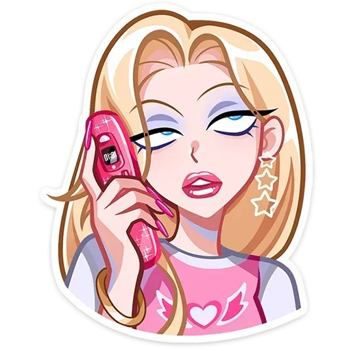 📞 Стикер «Кристалл» для Telegram