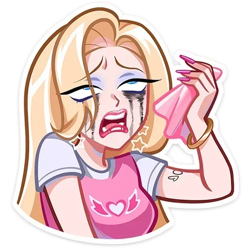 😭 Стикер «Кристалл» для Telegram
