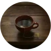 ☕️ Эмодзи «study with» для Telegram