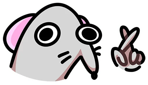 🤨 Стикер «Крысюк без текста» для Telegram