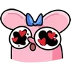 ❤ Эмодзи «Крис Кристина И» для Telegram