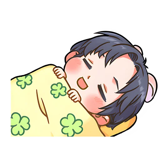 😴 Стикер «Кролик-кун» для Telegram